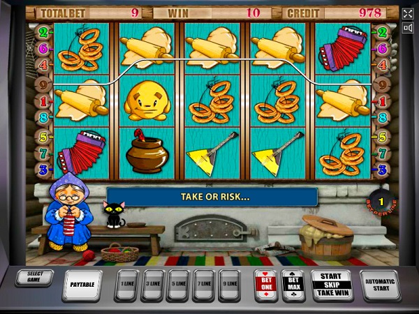 Дизайн игрового автомата Кекс.